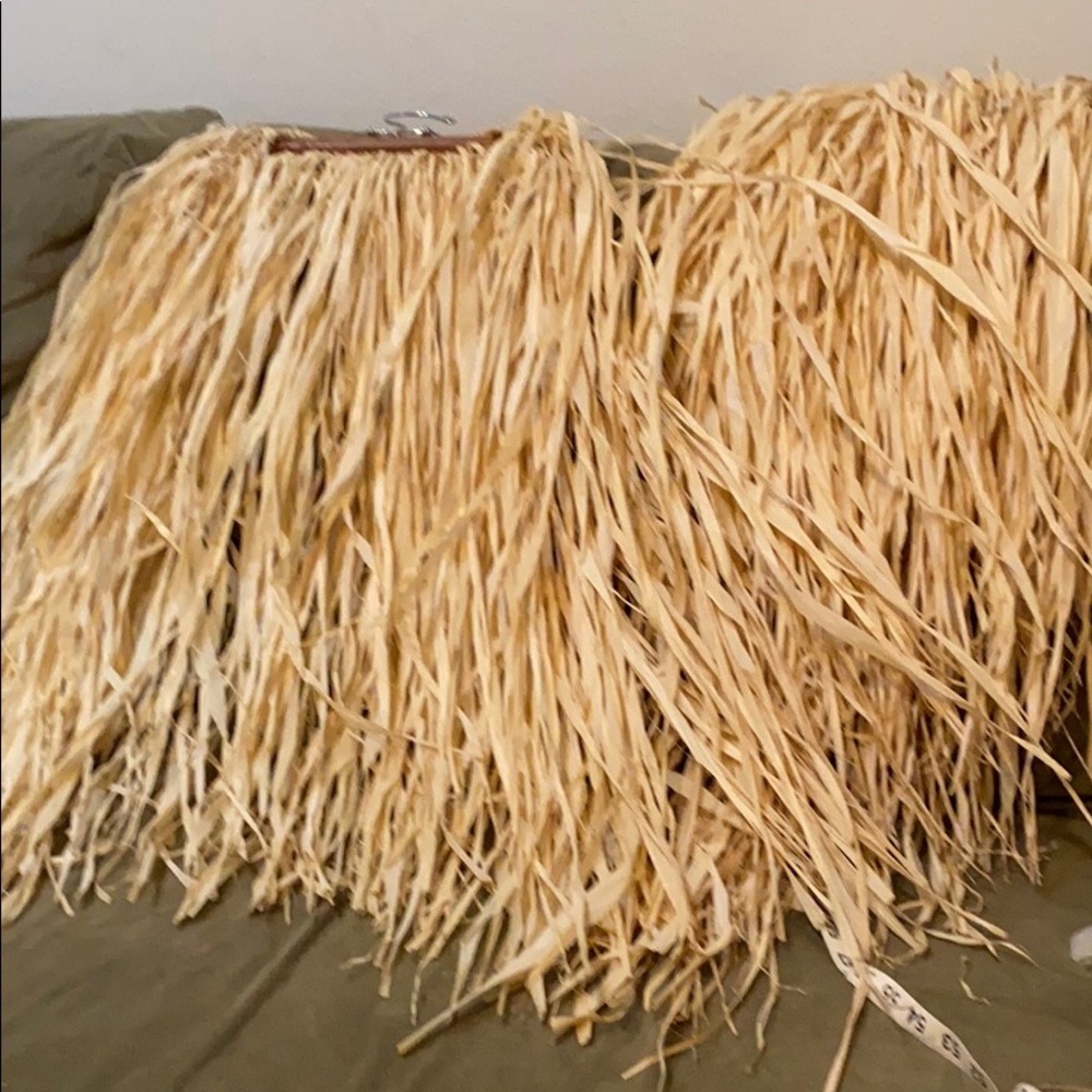 Raffia grass skirts   Handmade